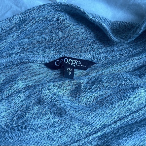 George Stretchy Midi Grey cotton Skirt Size XS - Picture 3 of 4